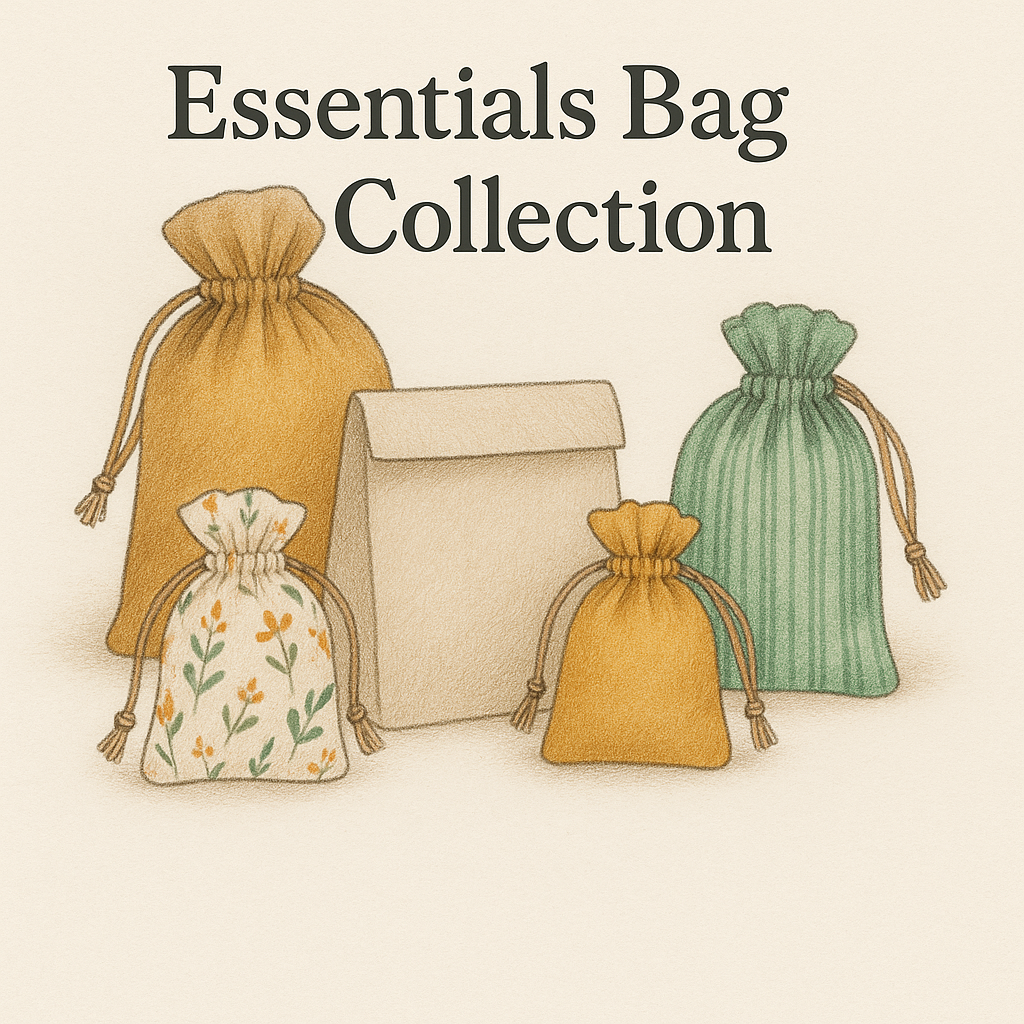 Essentials Bag Collection – Everyday Sustainability, Naturally Beautiful