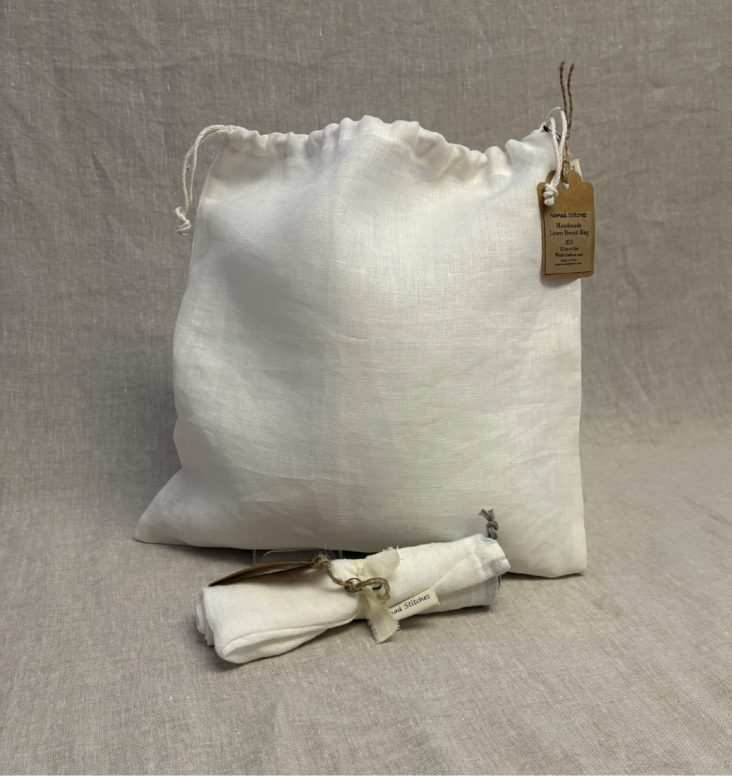 Linen Bread Bags