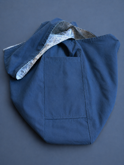 Soft Blue Ditsy Floral 1/2 Pint~Stitch Bag | 2nd Time Around Collection