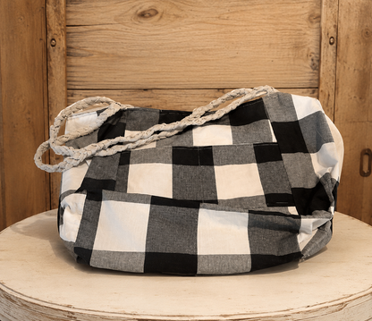 Linen Blend Leigh Bag |  2nd Time Around Collection