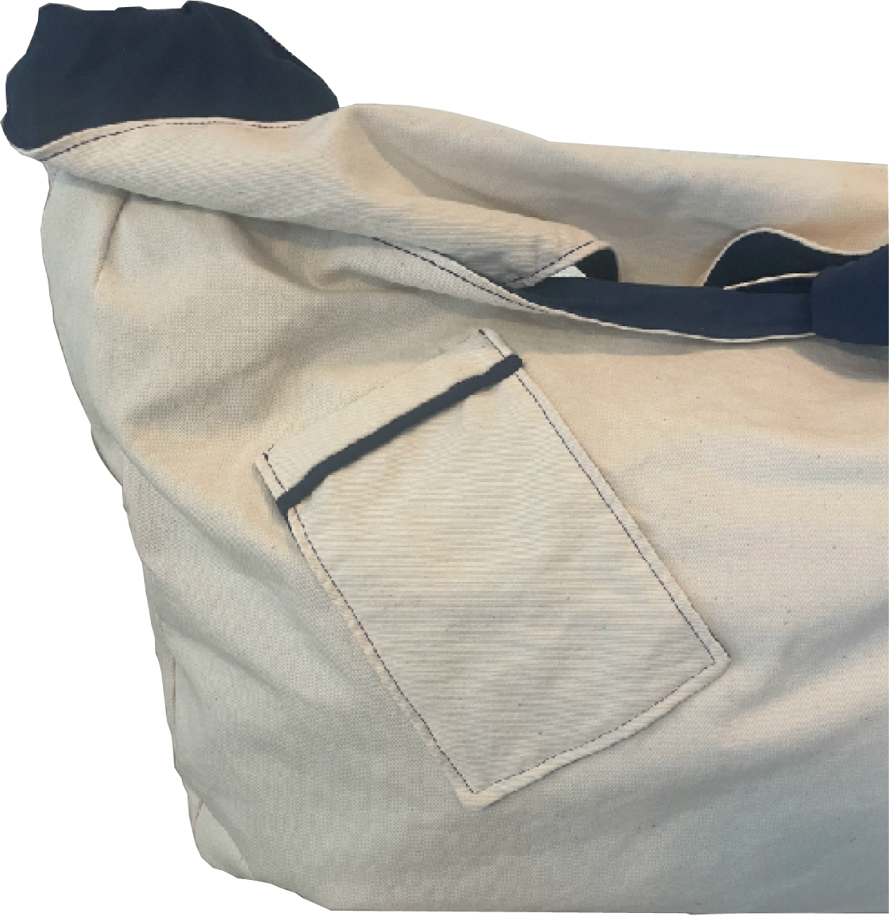 Natural Denim Sling Bag