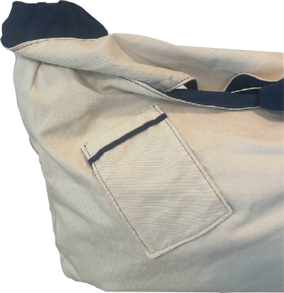 Natural Denim Sling Bag