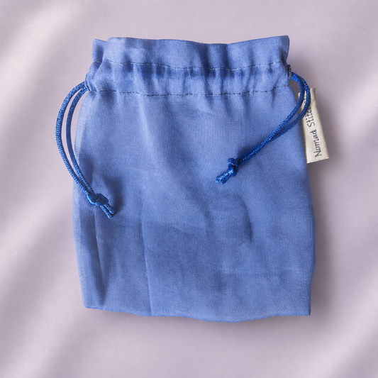 Periwinkle Silk Bag | Sacred Silk Satchels