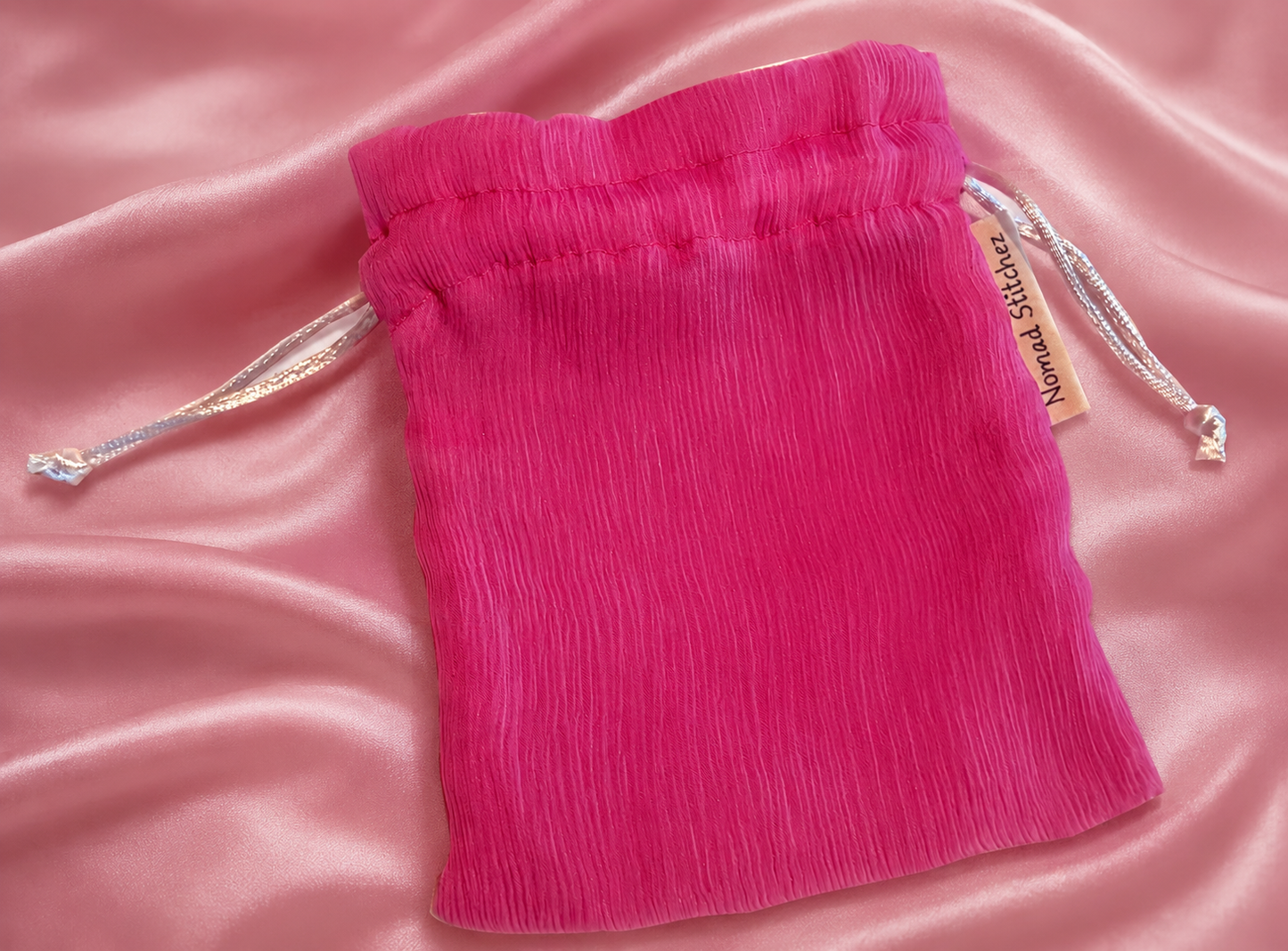 Pink Silk Bag | Sacred Silk Satchels