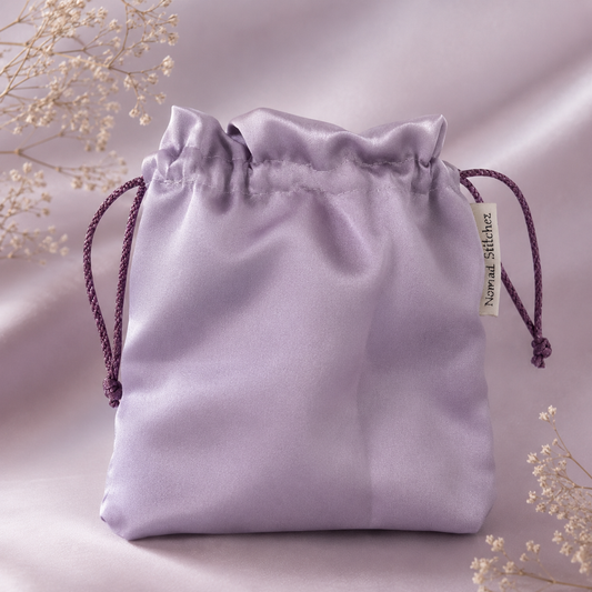 Lavender Silk Bag | Sacred Silk Satchels