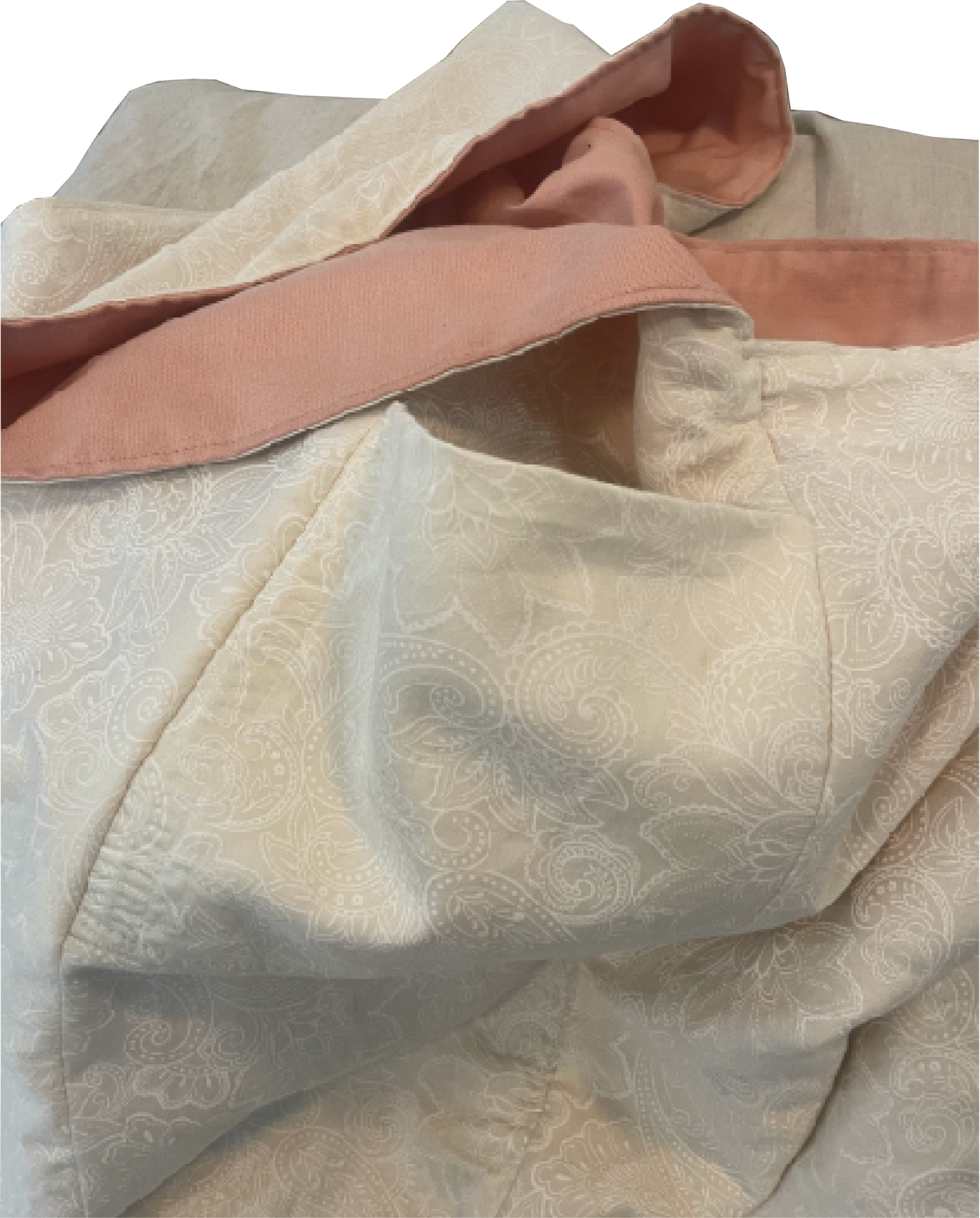 Blush Pink Twill Sling Bag